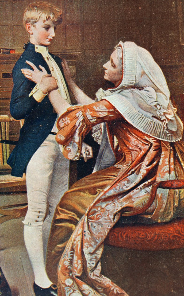 Nelson (1758-1805) - İlk Veda, 12 Yaşında by English School
