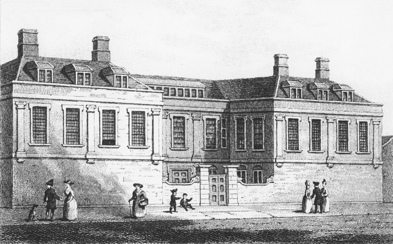 Newcastle House, c.1790 (gravür) by English School