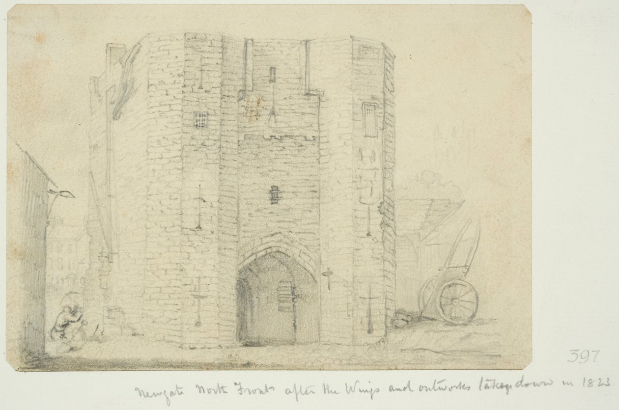 Newgate, Kuzey Cephesi by English School