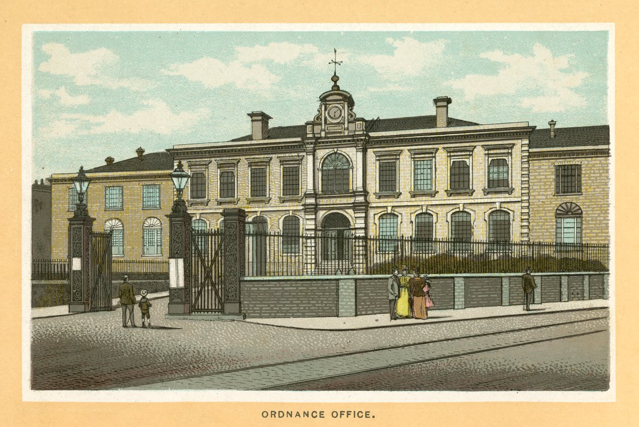 Ordnance Office (renkli lito) by English School