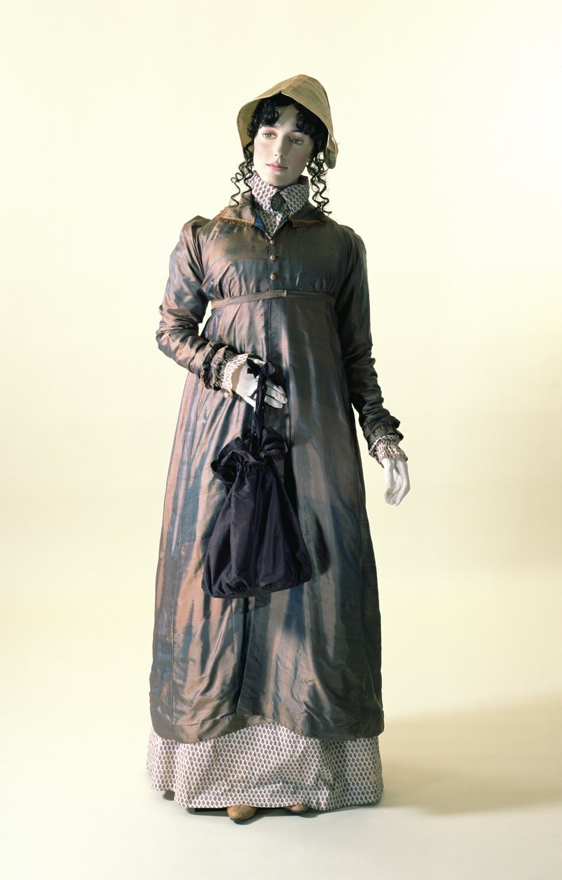 Pelisse, 1815 (yumuşak twilled ipek) by English School
