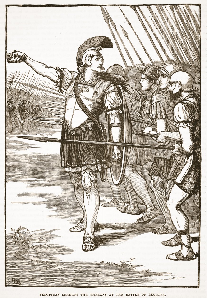 Pelopidas, Leuctra Savaşı