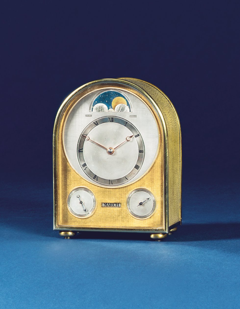 Perpetual takvim seyahat saati, 1898 by English School