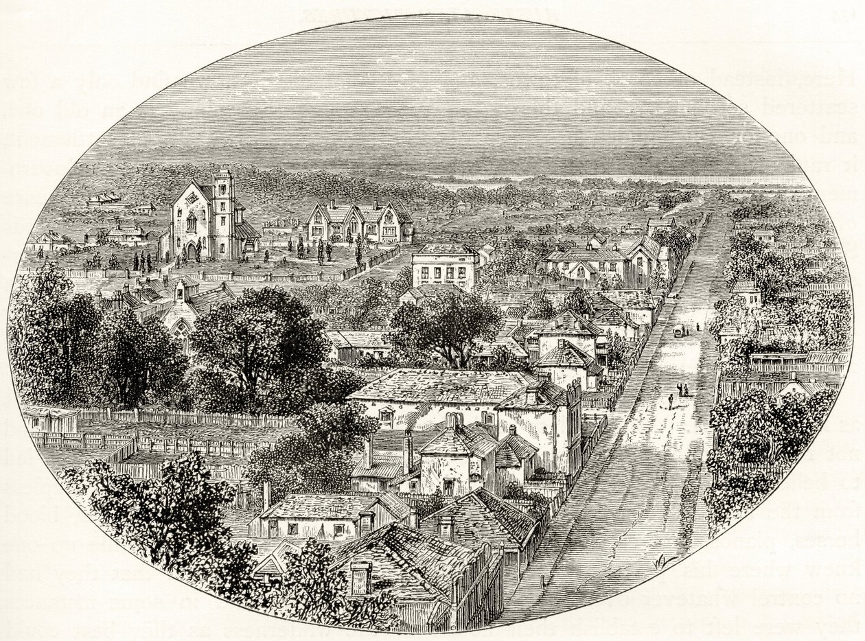 Perth, Batı Avustralya, 1880 dolayları, Howard Willoughby