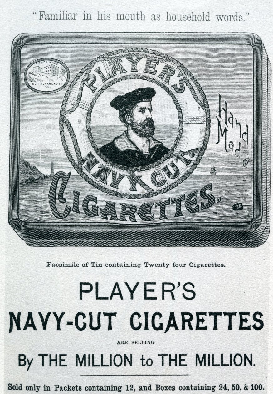Oyuncular Navy Cut Sigaralar, 20. Yüzyıl by English School