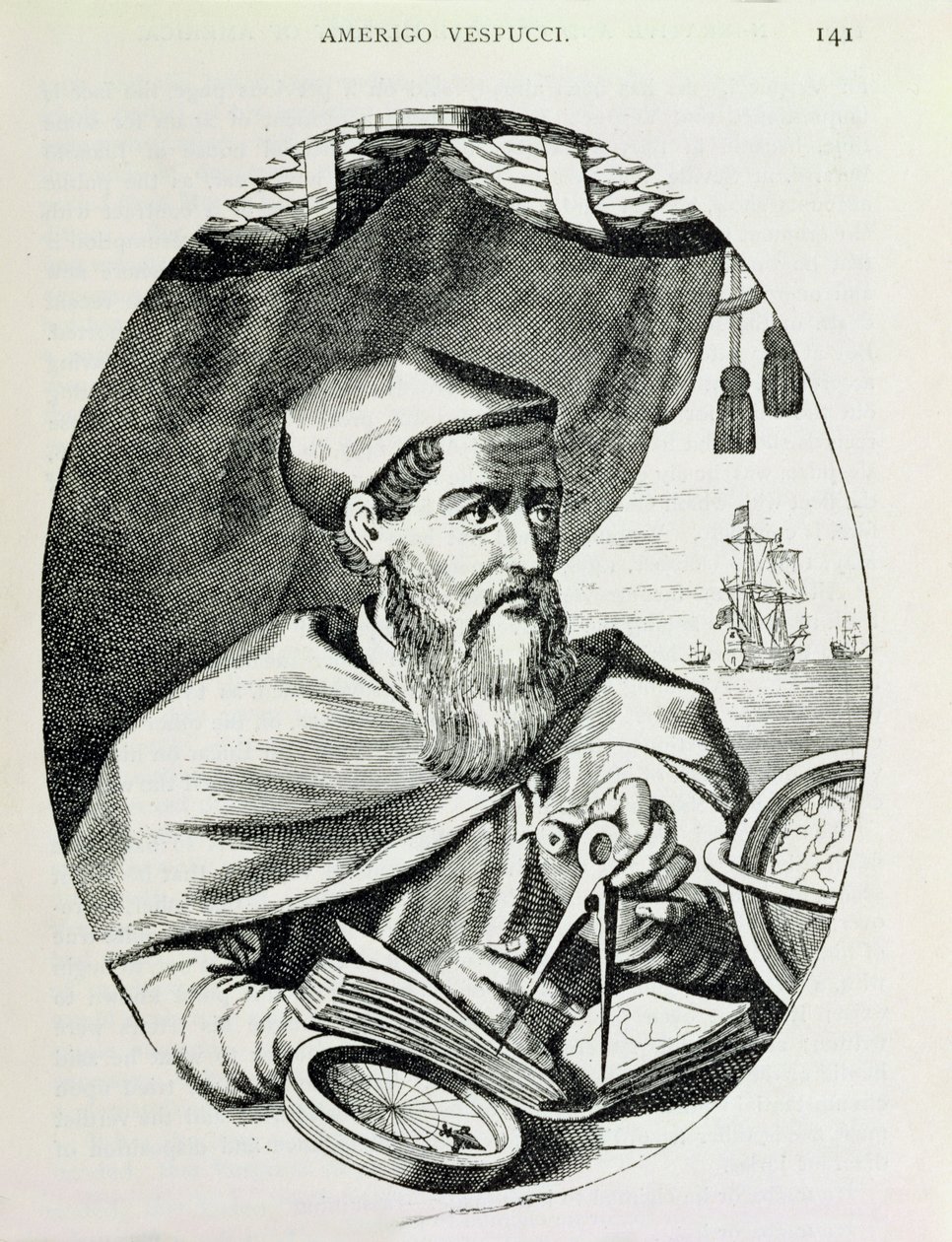 Portrait of Amerigo Vespucci (1454-1512) from 