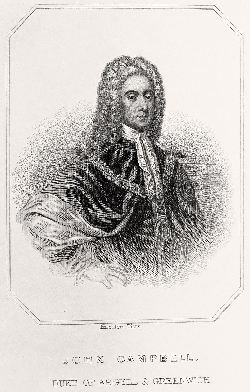 John Campbell, Argyll Dükü ve Greenwich