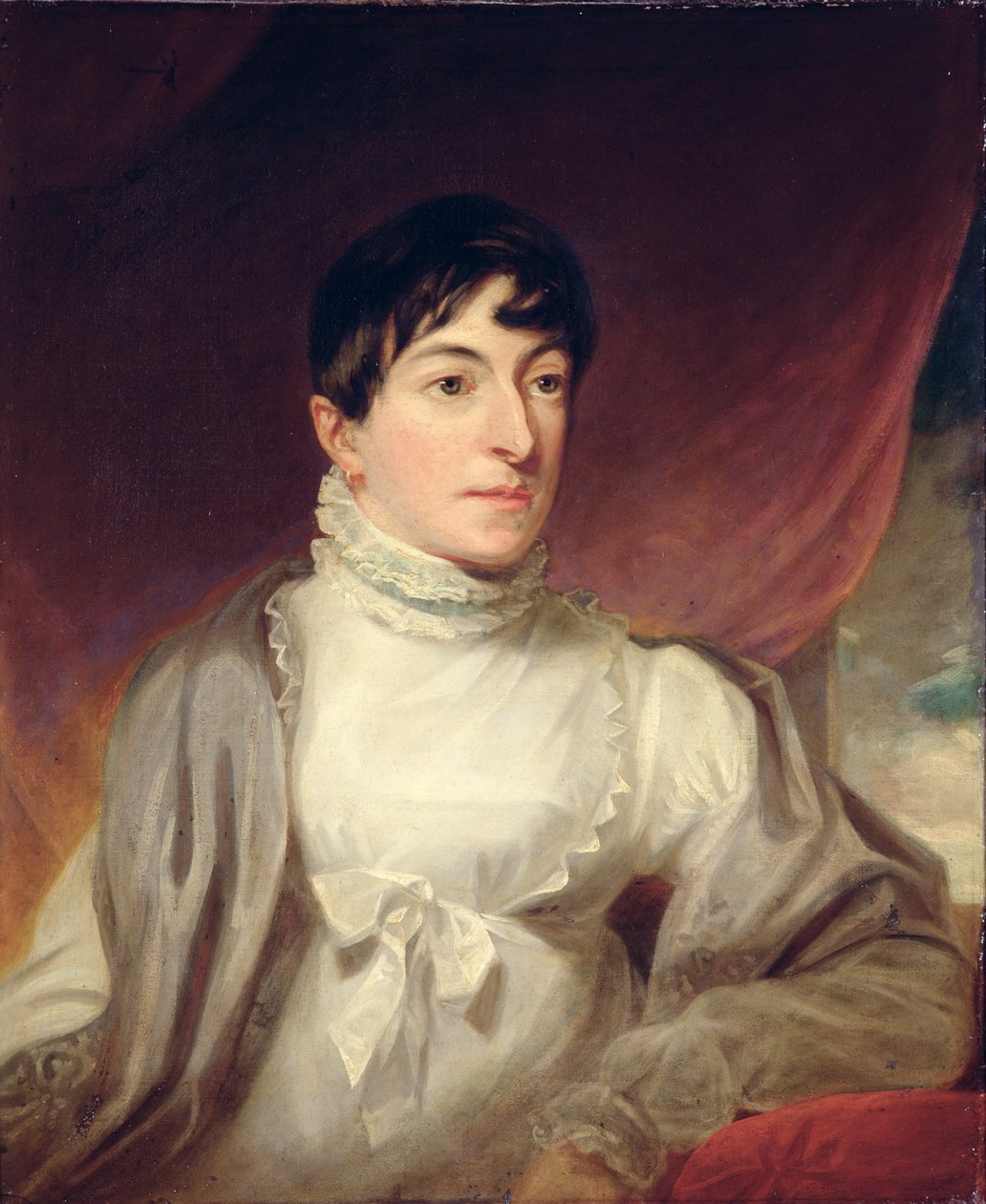 Igishushanyo cya Mariya Oliver Gascoigne, c.1815 (amavuta kuri canvas) by English School