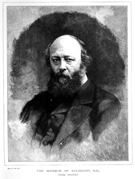 Robert Arthur Talbot Gascoyne Cecil (1830-1903) Salisbury Markisi ve Başbakan