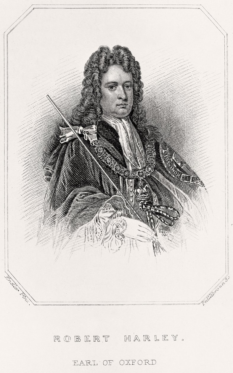 Robert Harley, Oxford Kontu
