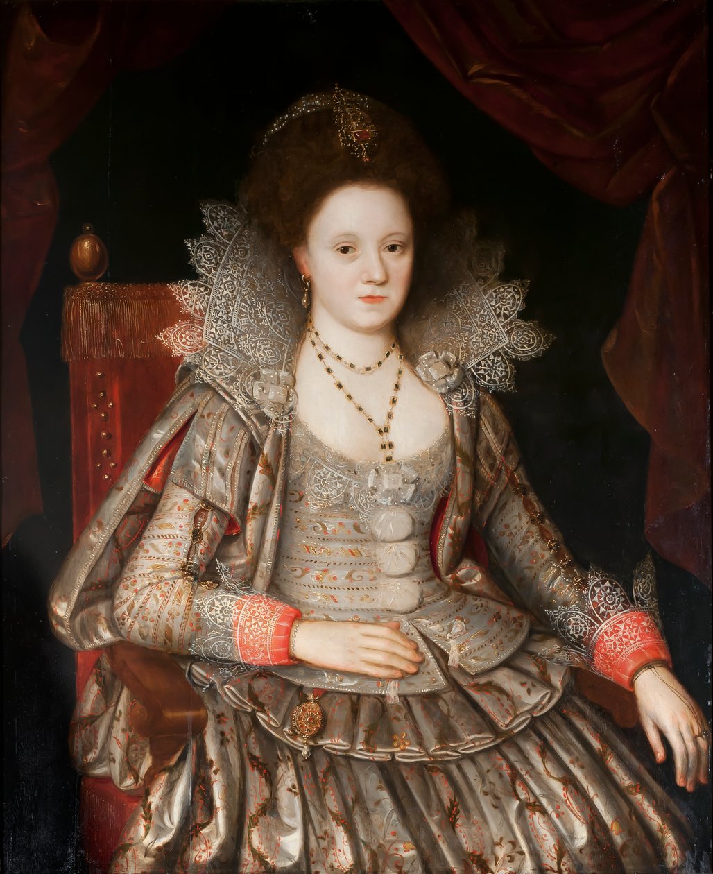 Bir Hanımefendinin Portresi, c.1612 by English School