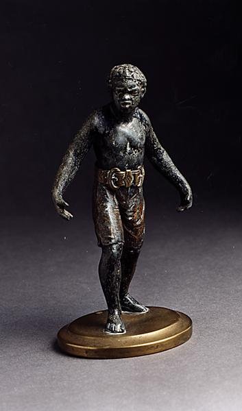 Ödül savaşçısı (spelter ve bronz) by English School