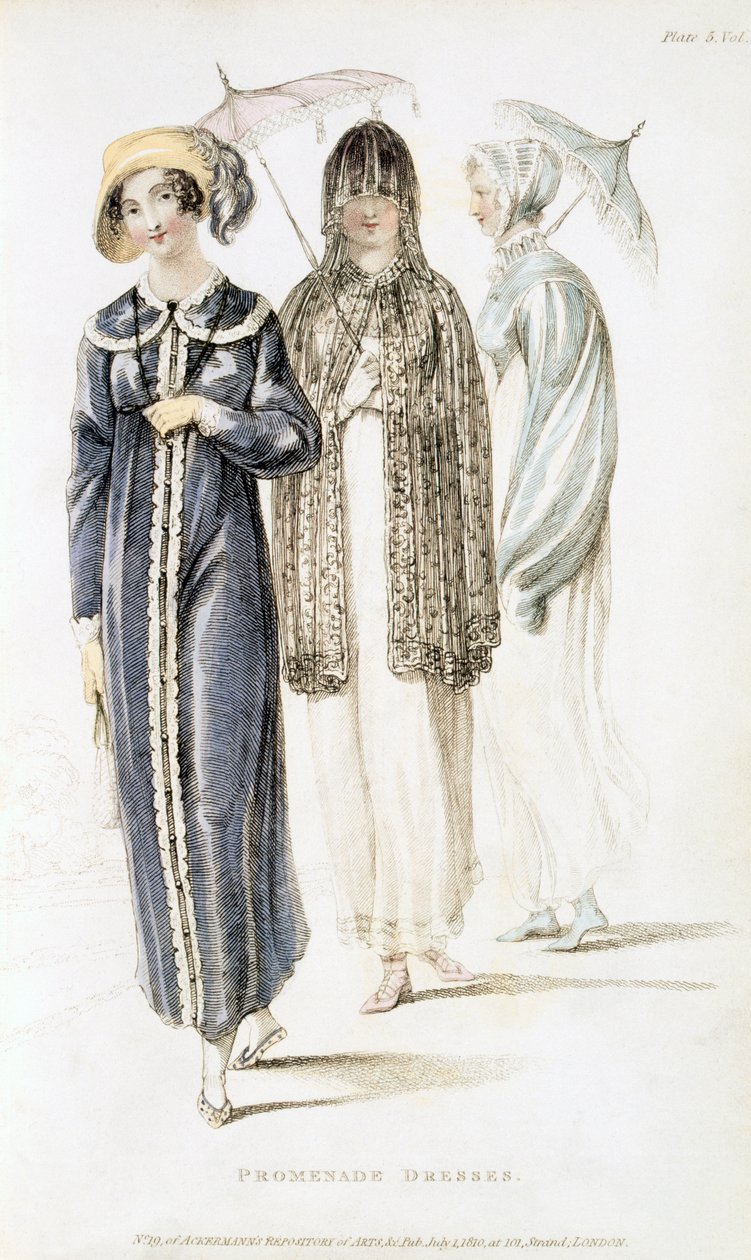 Gezinti elbiseleri, Ackermanns Repository of Arts