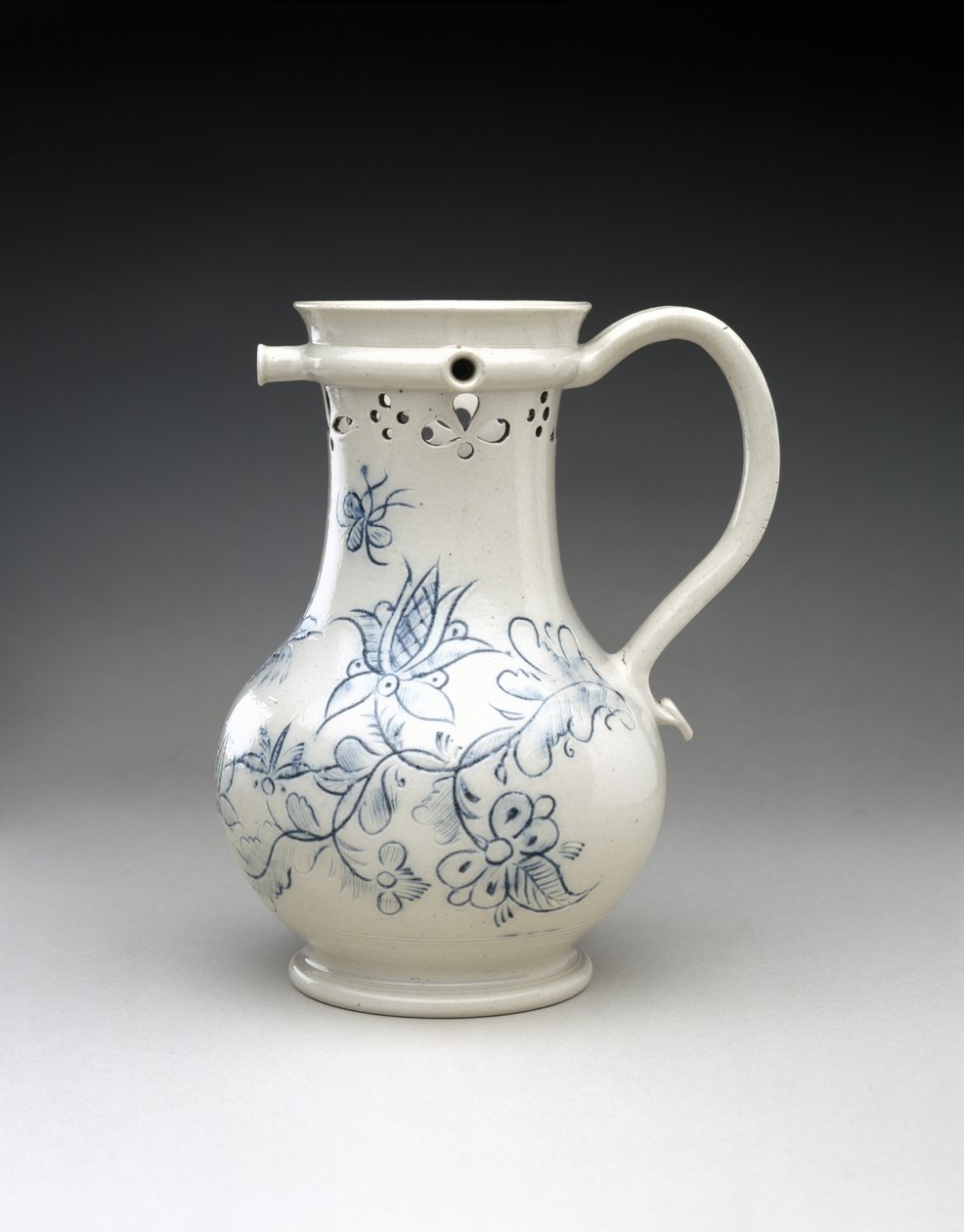 Bulmaca Sürahisi, c. 1740-1780 (tuz sırlı taş eşya) by English School