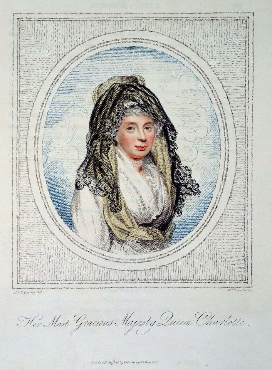 Kraliçe Charlotte, 1806 by English School