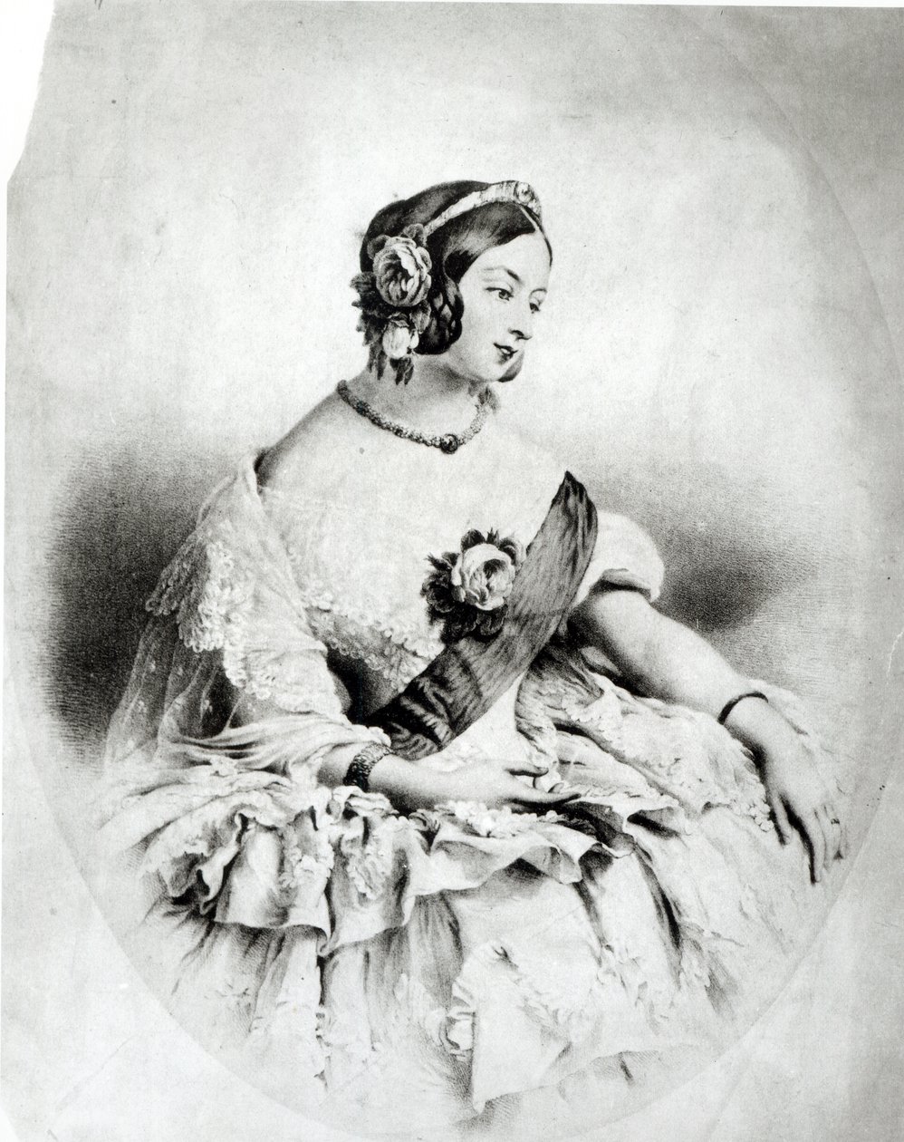 Kraliçe Victoria (1819-1901) by English School