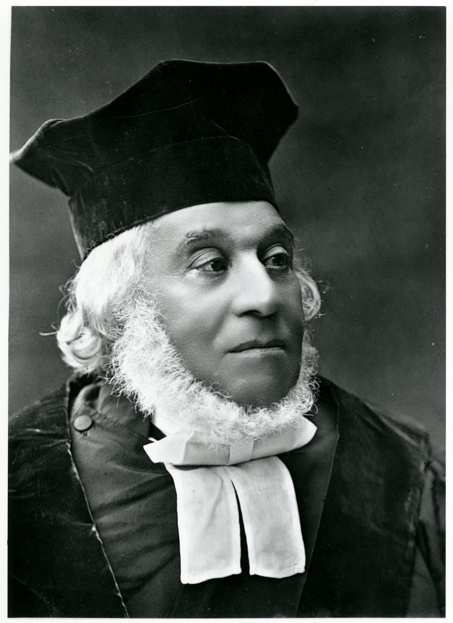 Haham Nathan Marcus hakohen Adler (1803-90) (s/b fotoğraf) by English School