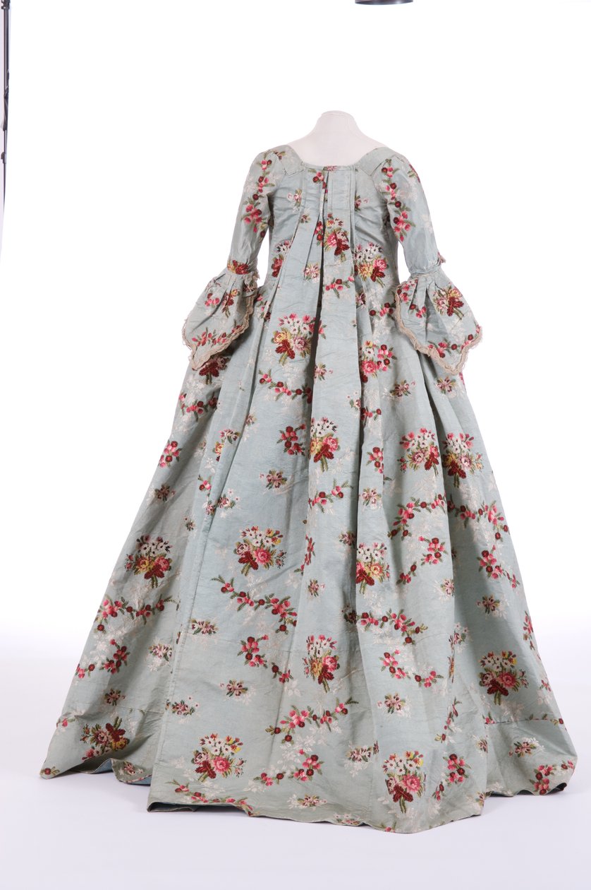 Sırtı çuval elbisenin arkadan görünüşü, 1760
