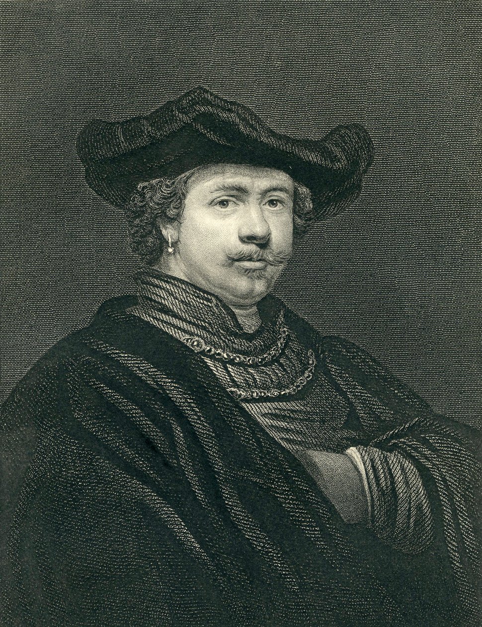 Rembrandt Harmens van Rijn (1606-69) by English School