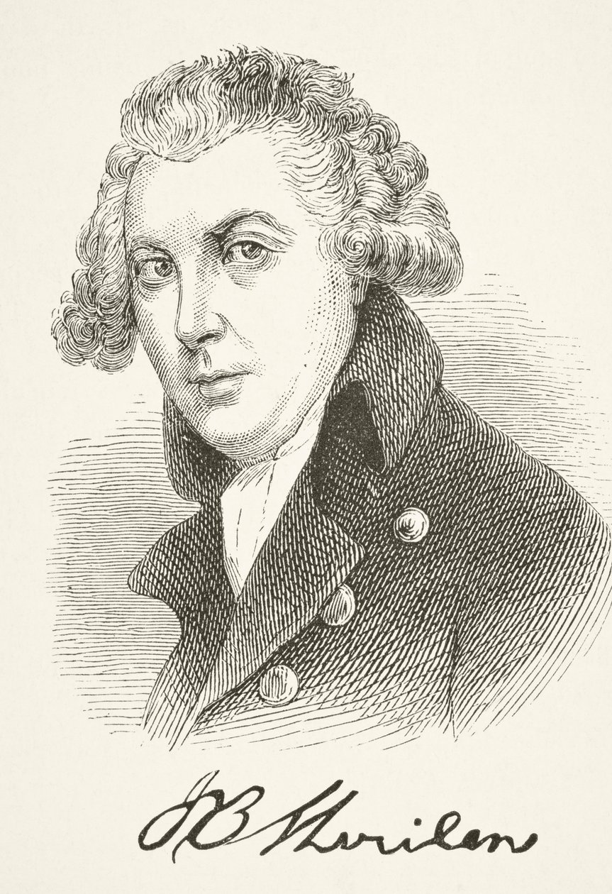 Richard Brinsley Sheridan, William Hickman Smith Aubrey (1858-1916) tarafından yayınlanan 