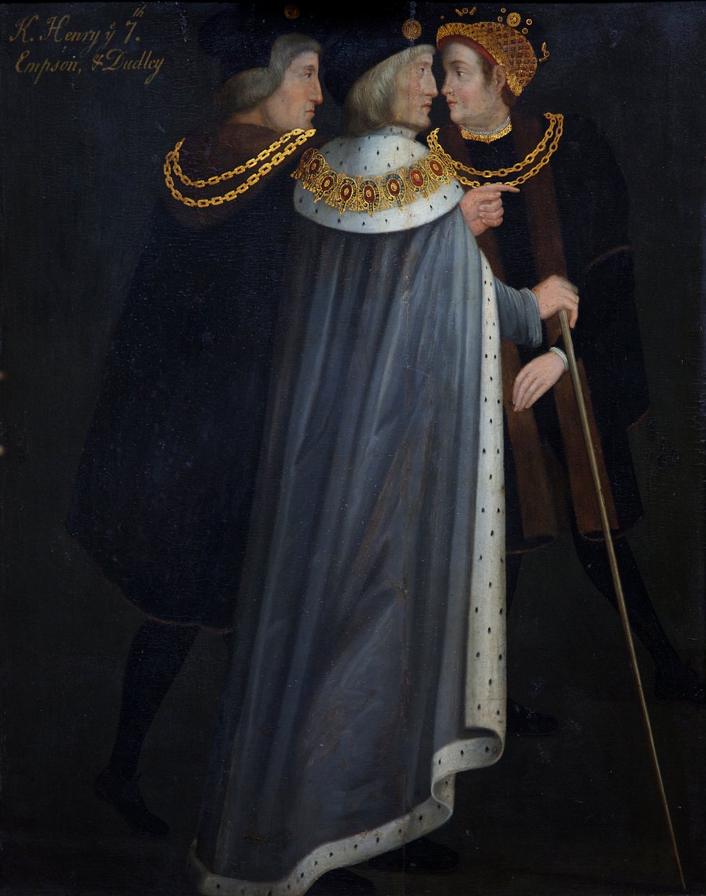 Richard Empson, Henry VII ve Edmund Dudley by English School