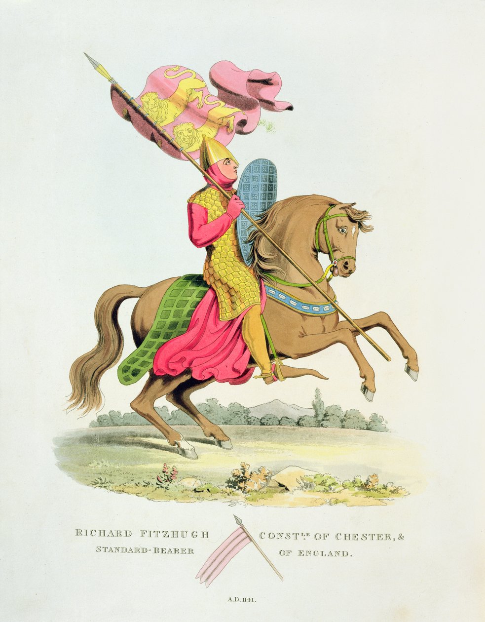 Richard Fitzhugh, Chester Constable ve İngiltere