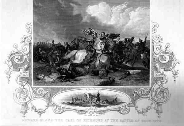 Richard III ve Richmond Kontu Bosworth Savaşı
