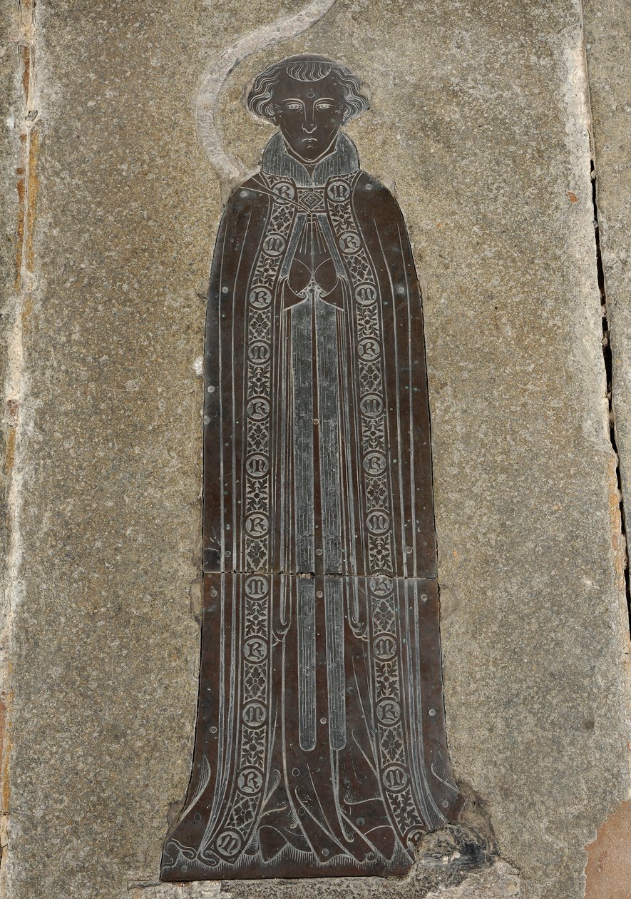 Richard Malford, 1403 (pirinç) by English School