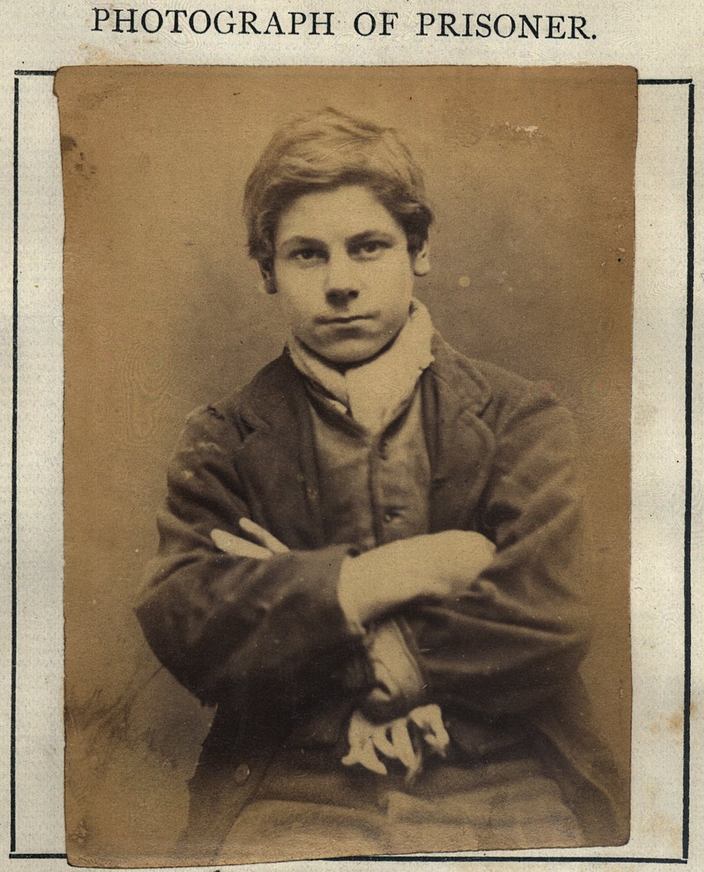 Robert Charlton, 1870 dolayları (sepya fotoğrafı) by English School