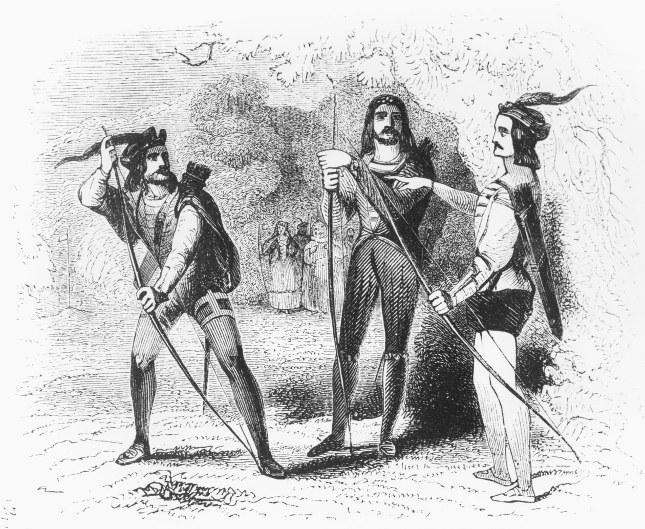 Robin Hood, Scarlet ve John by English School