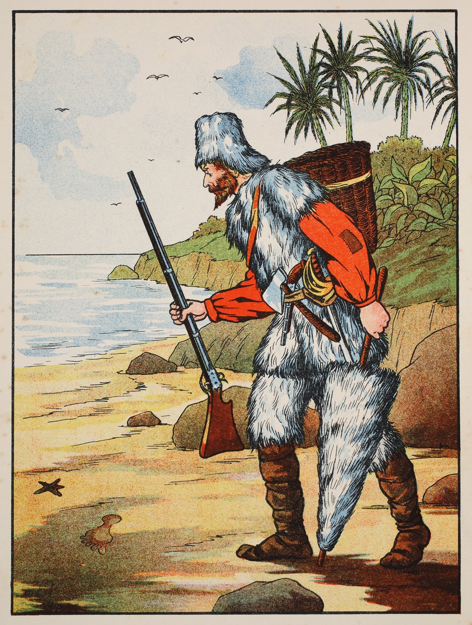 Robinson Crusoe, The Story of Robinson Crusoe