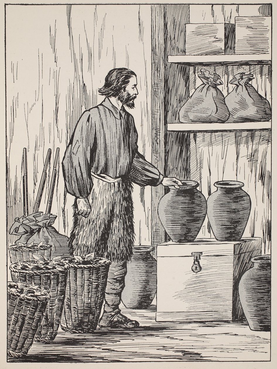 Robinson Crusoe deposunda, Robinson Crusoe