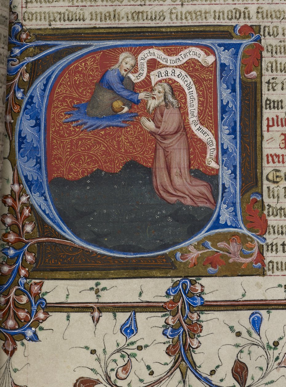 Kraliyet MS 1 E IX, f.193 Tanrı