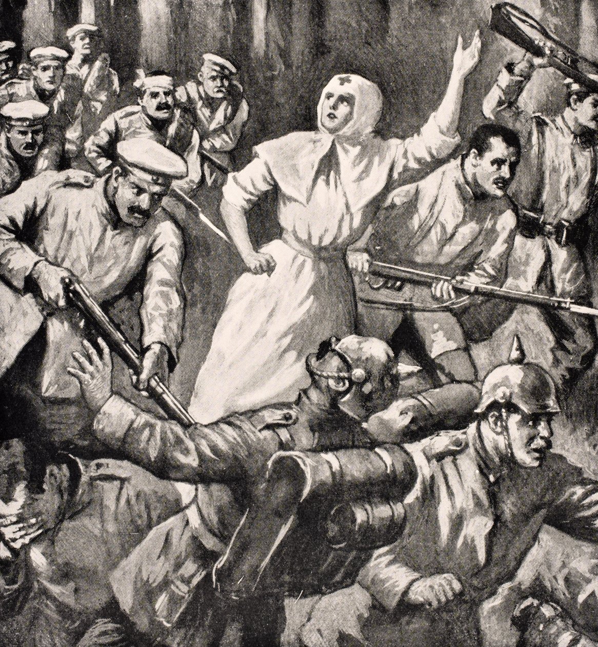 Rus hemşire Mira Miksailovitch Ivanoff, 1915