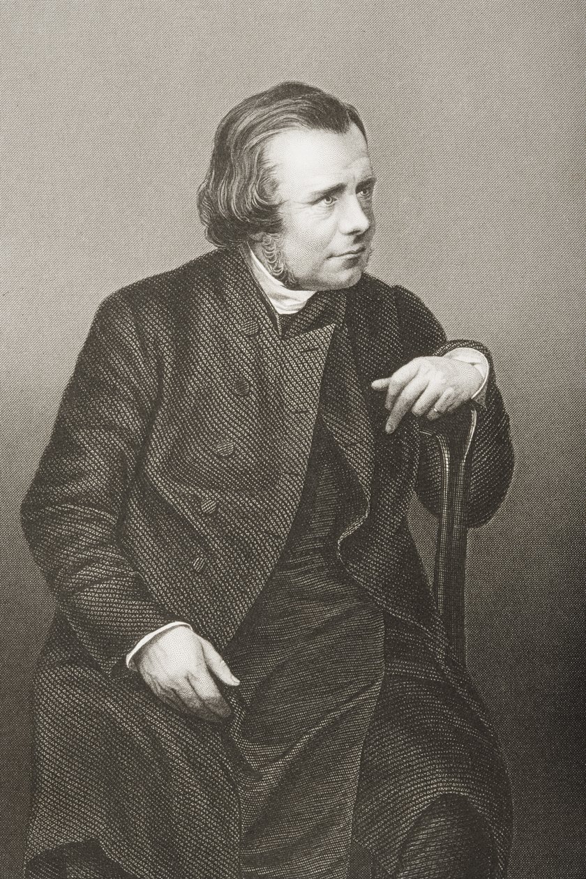 Samuel Wilberforce (1805-73) (taş) by English School