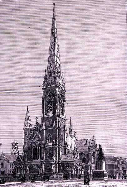 Scots Church, Collins Street, Melbourne, Avustralya, 