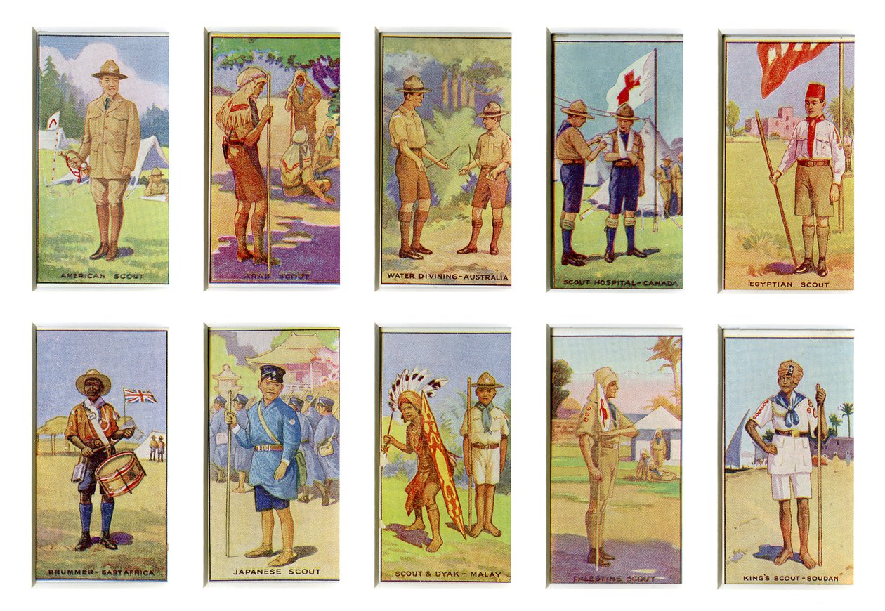Dünyanın dört bir yanından izciler, 1923 by English School