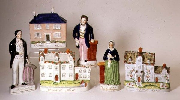 Başlıklı Staffordshire Figürlerinin Seçimi: Stanfield Hall; Potas Çiftliği; Palmer
