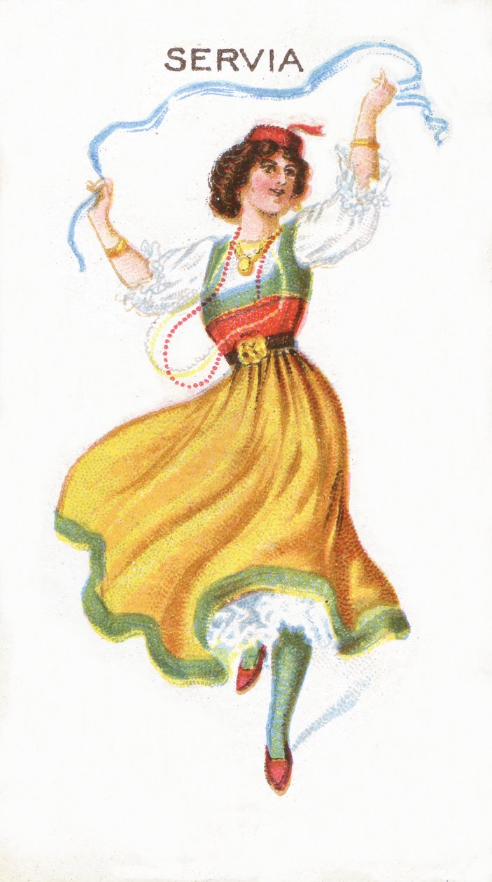 Sırbistan, 1915 by English School