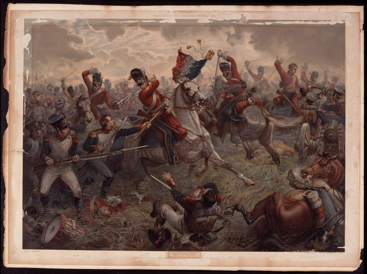 Çavuş Evert, Waterloo Savaşı