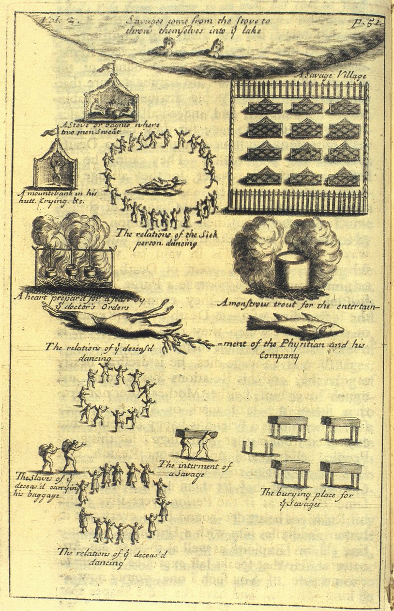 Hastalık ve ölüm ritüelleri, 1703 by English School