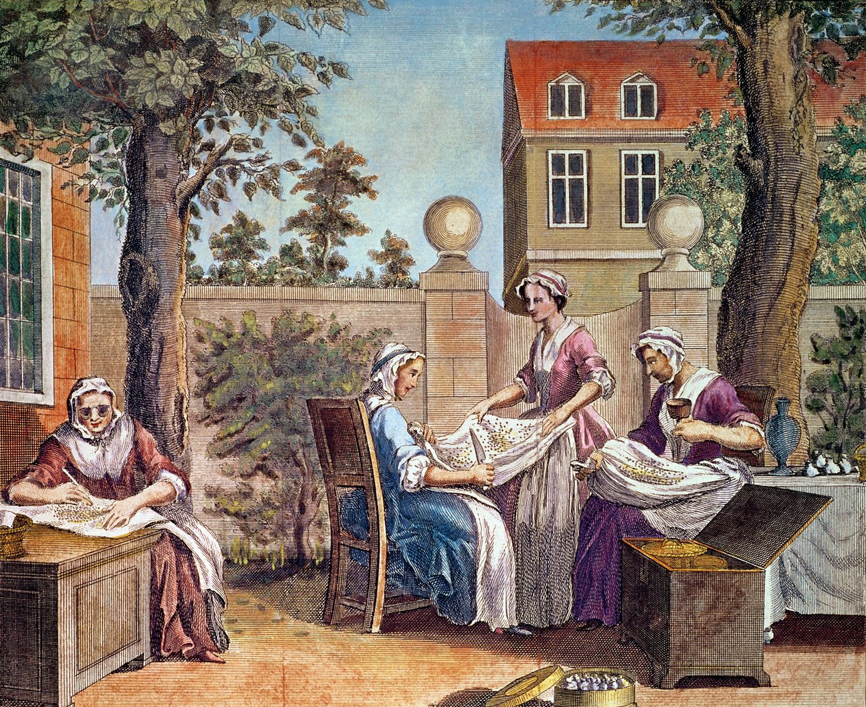 Silk-Making, J. Hinton tarafından 
