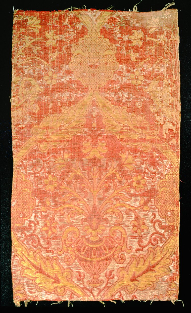 İpek ve keten döşeme, 1550-1600 by English School