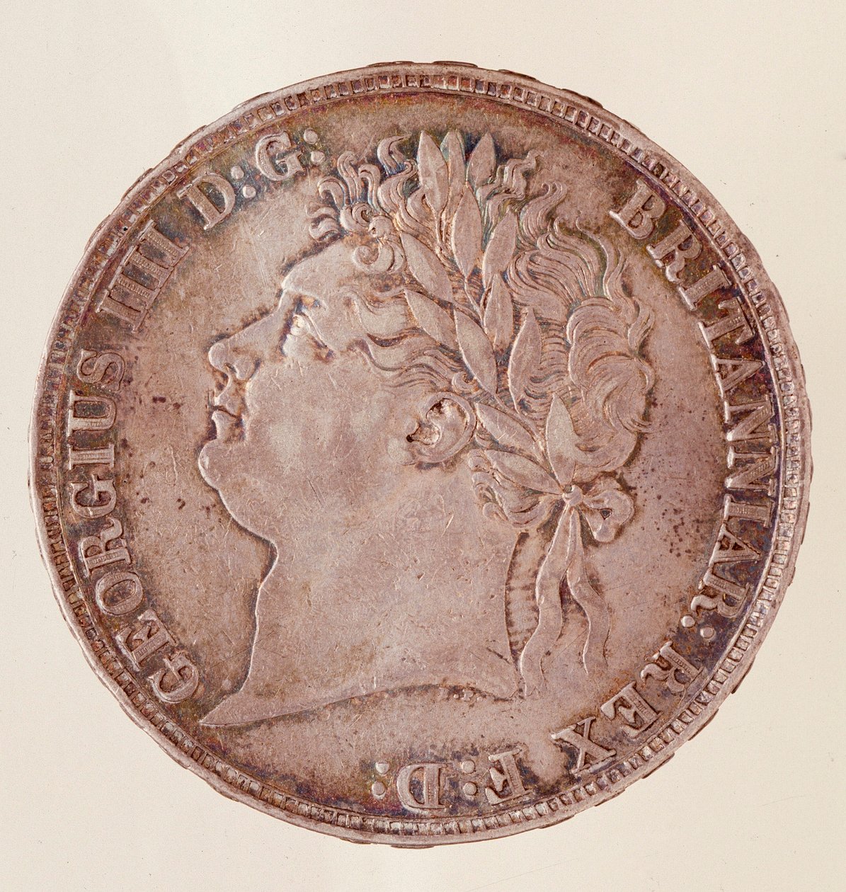 Gümüş İngiliz tacı, Kral IV. George