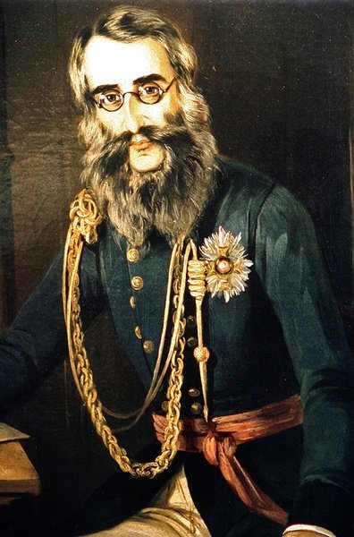 Sir Charles Napier (tuval üzerine yağlı boya) by English School