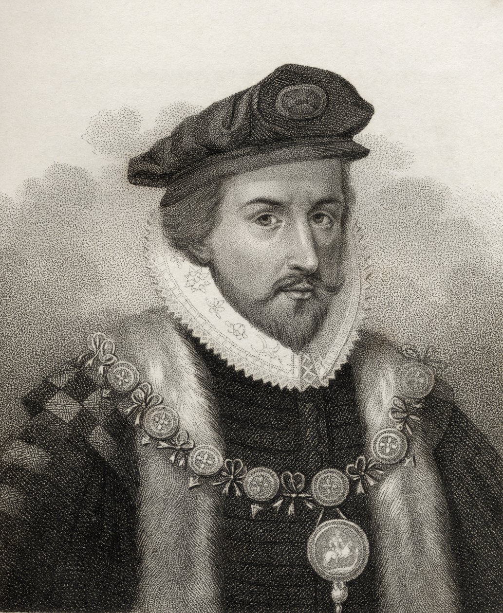 Sir Christopher Hatton, Bocquet tarafından kazınmış, 