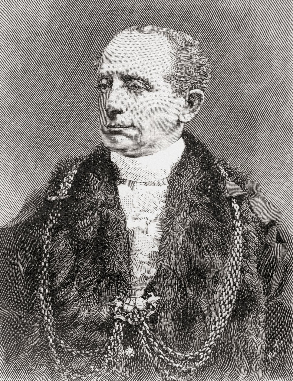 Sir George Faudel Faudel-Phillips by English School