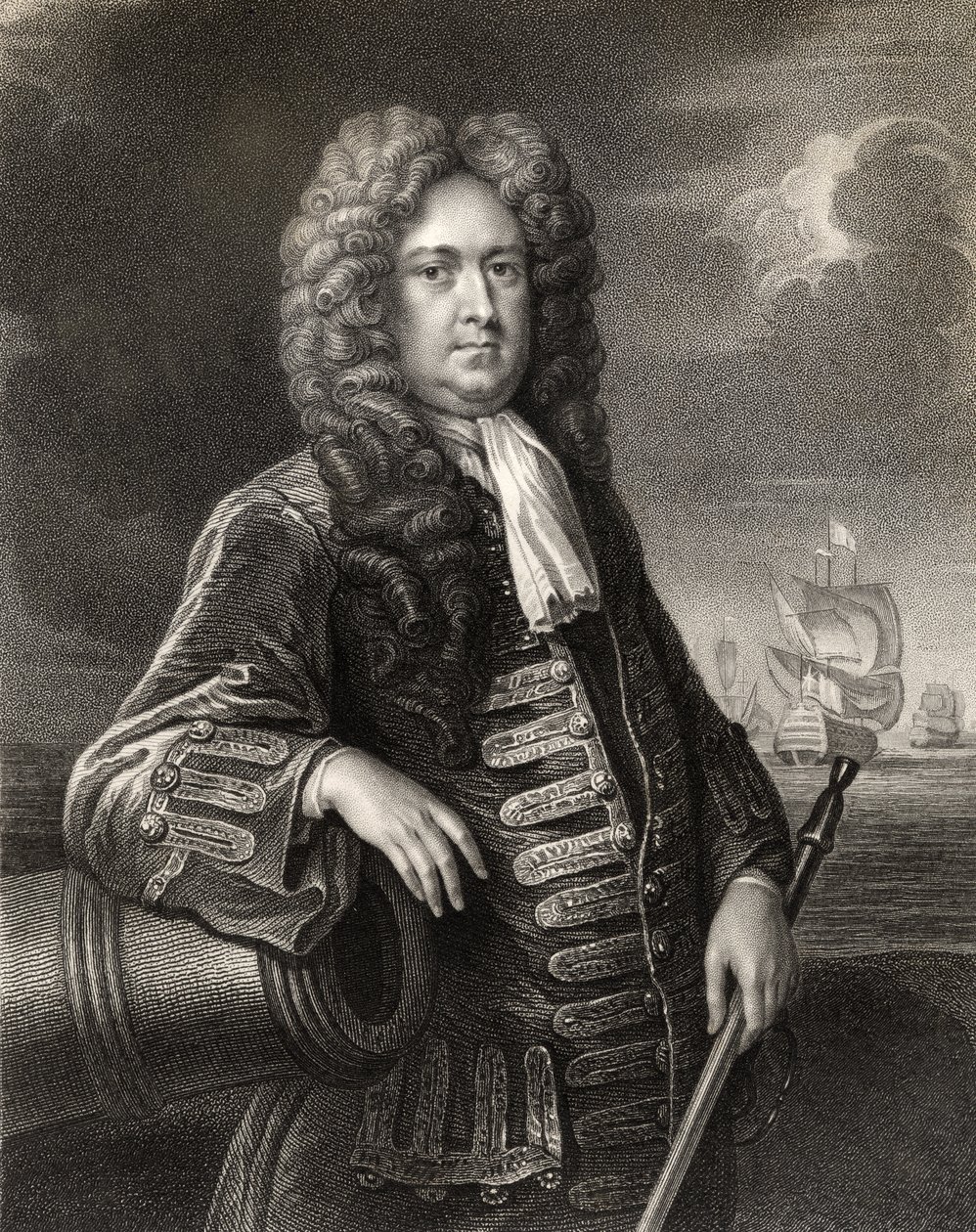 Sir George Rooke, W. Holl tarafından 
