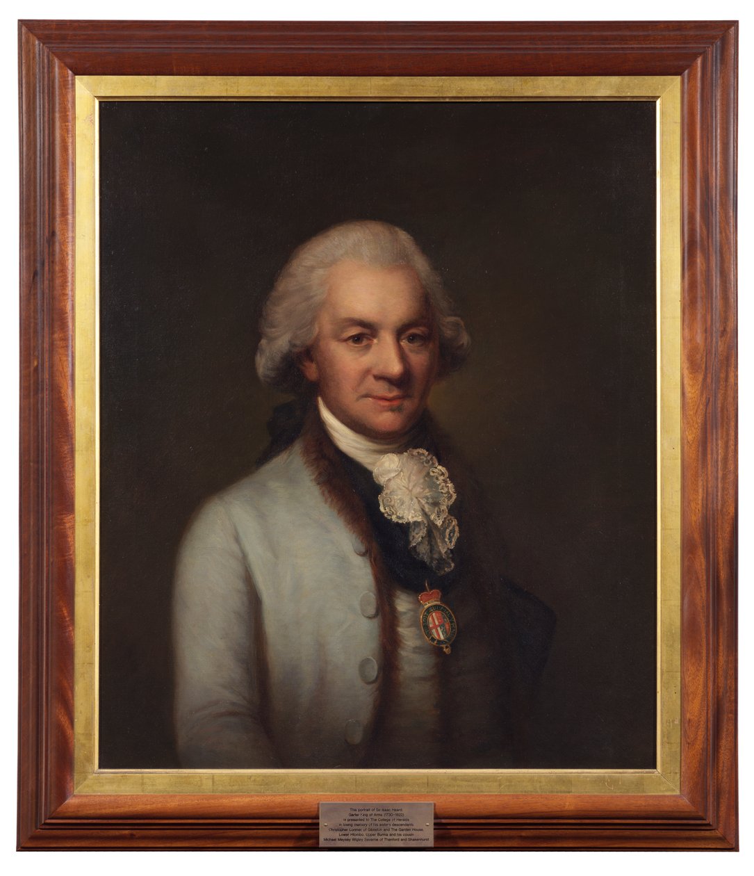 Sir Isaac Heard, Garter Silah Kralı by English School