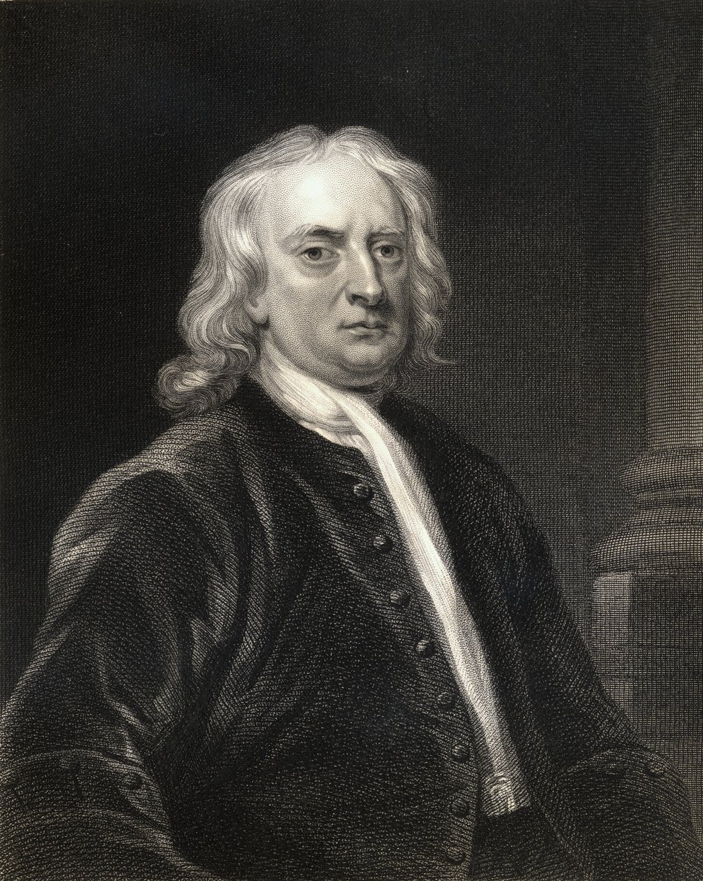 Sir Isaac Newton (1642-1727), 1833